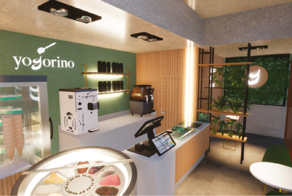 Yogorino Store Render